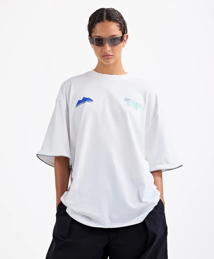 Dames longsleeve wit