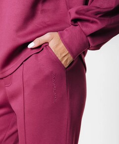 Jiby Pintuck Straight broek roze