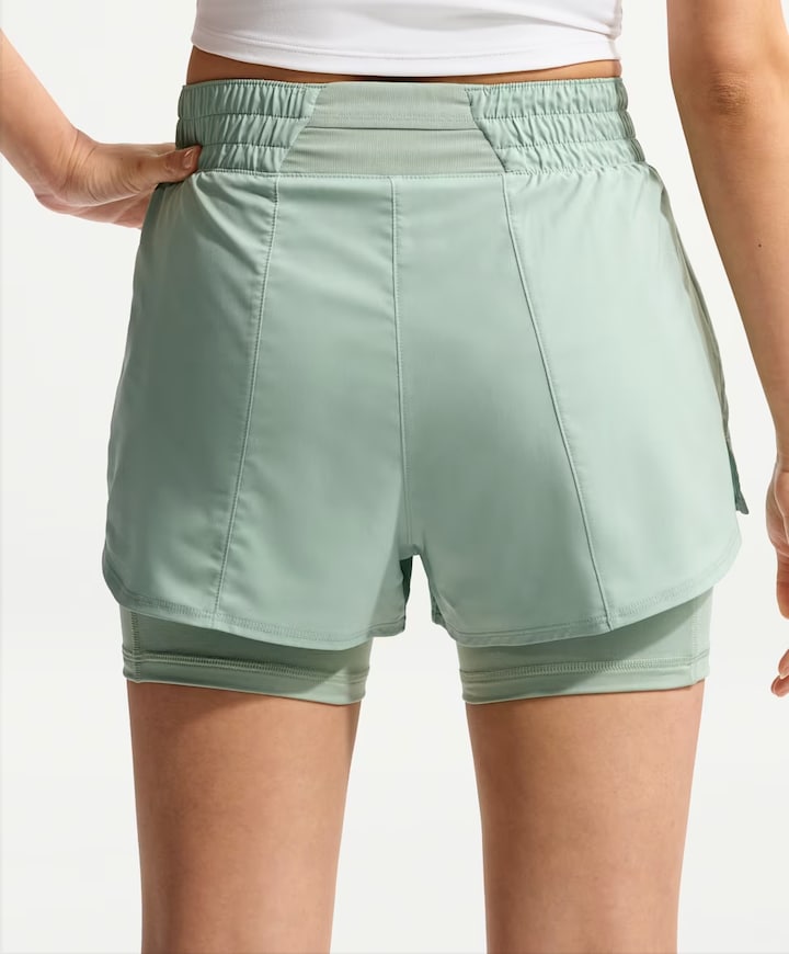 Nike One Dri-fit Women's High-rise dames tights shorts zwart