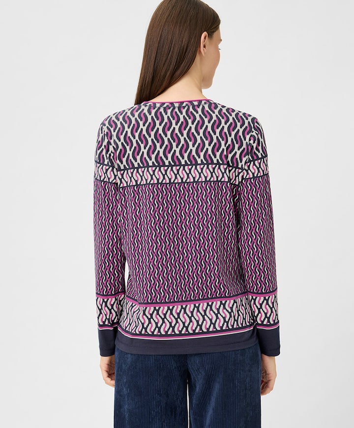 Dames longsleeve roze