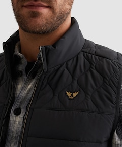 Heren bodywarmer blauw