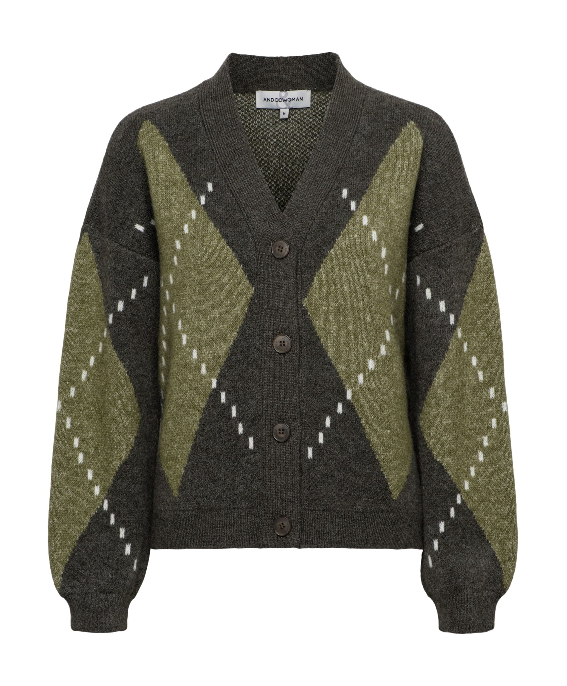 Dames vest groen