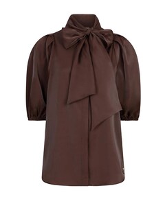 Dames blouse bruin