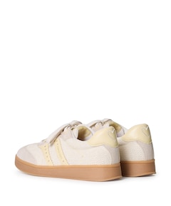 Women Lace-up dames sneakers beige