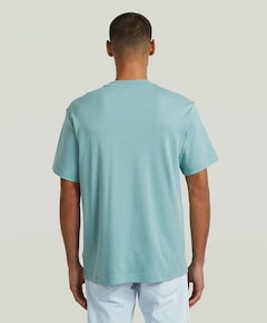 Heren T-shirt blauw