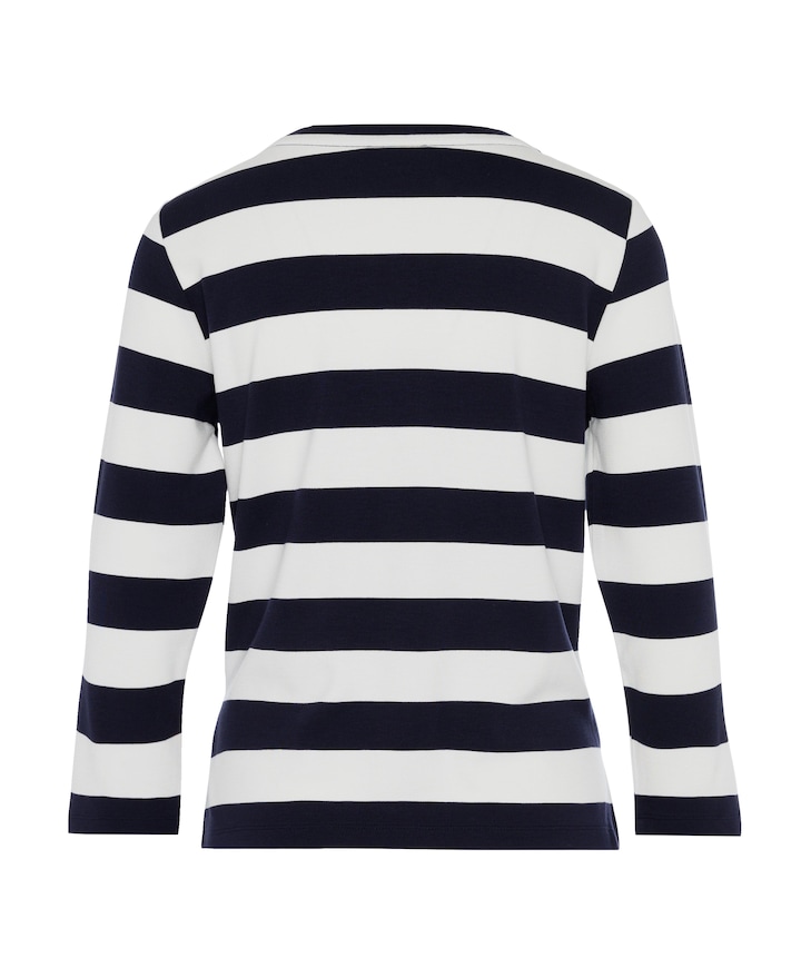 Dames longsleeve blauw