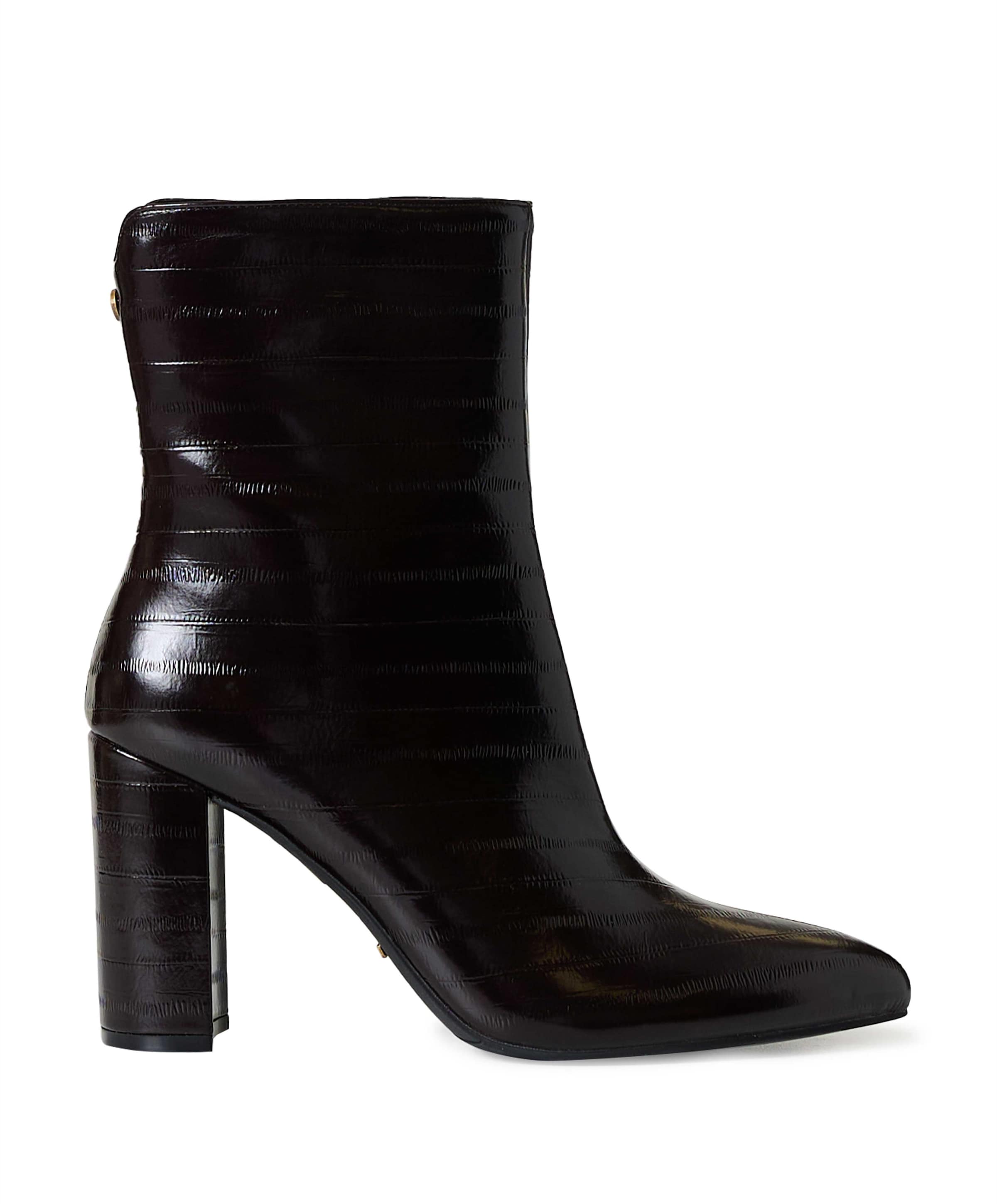 VIDA INDY dames enkellaarzen bruin