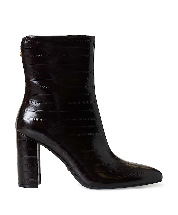 VIDA INDY dames enkellaarzen bruin