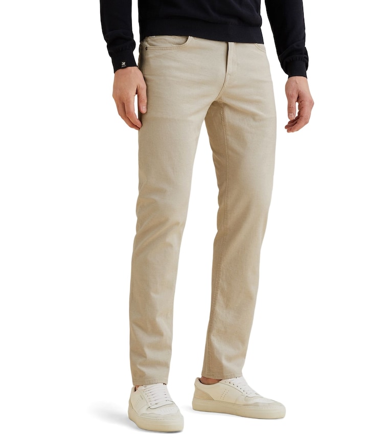 V7 RIDER 2.0 LINEN STRETCH TWILL heren broek beige