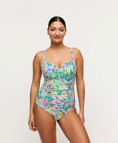 Dames badpak multicolor