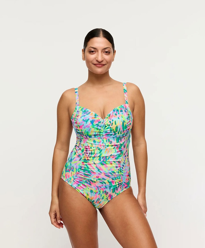 Dames badpak multicolor