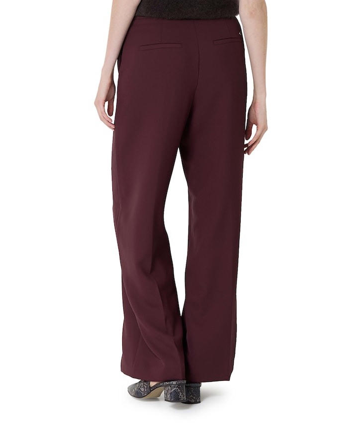 MMLeya Miley dames broek bordeaux