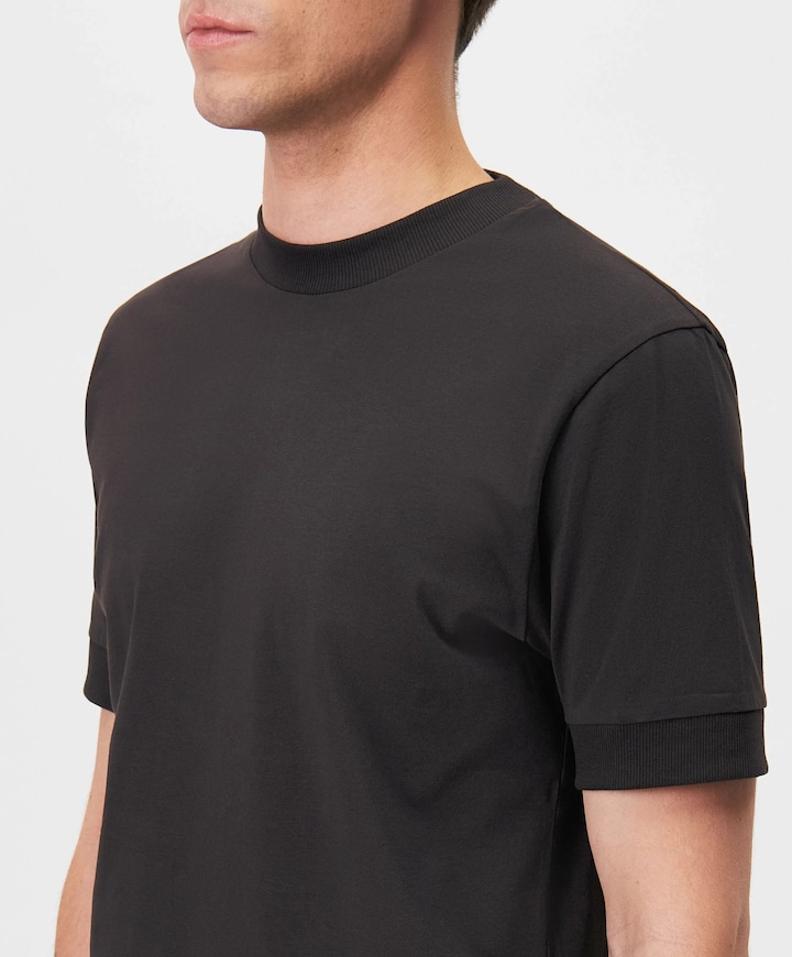 Heren T-shirt bruin