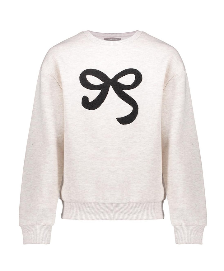 Meisjes sweater beige