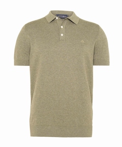 Heren polo beige