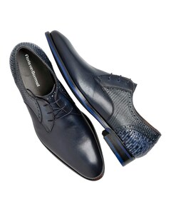 heren veterschoenen blauw