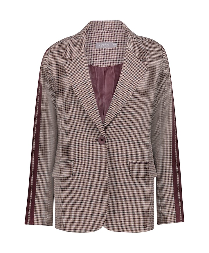 Dames blazer bordeaux