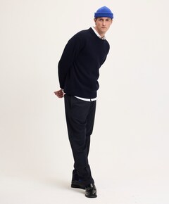 Heren sweater blauw