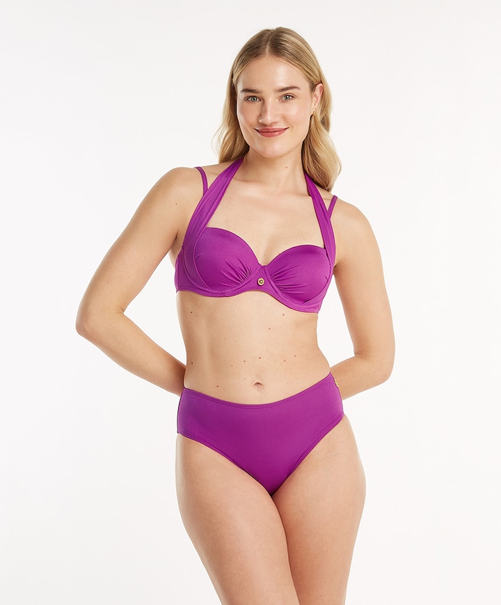 Bikinitop paars