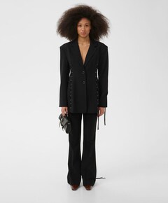 Dames blazer zwart