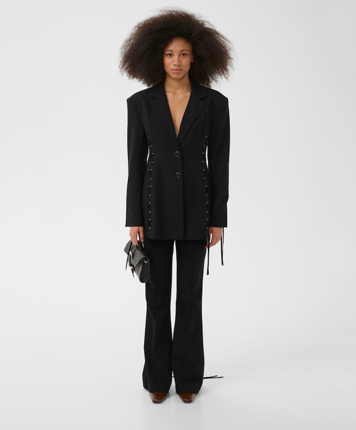 Dames blazer zwart