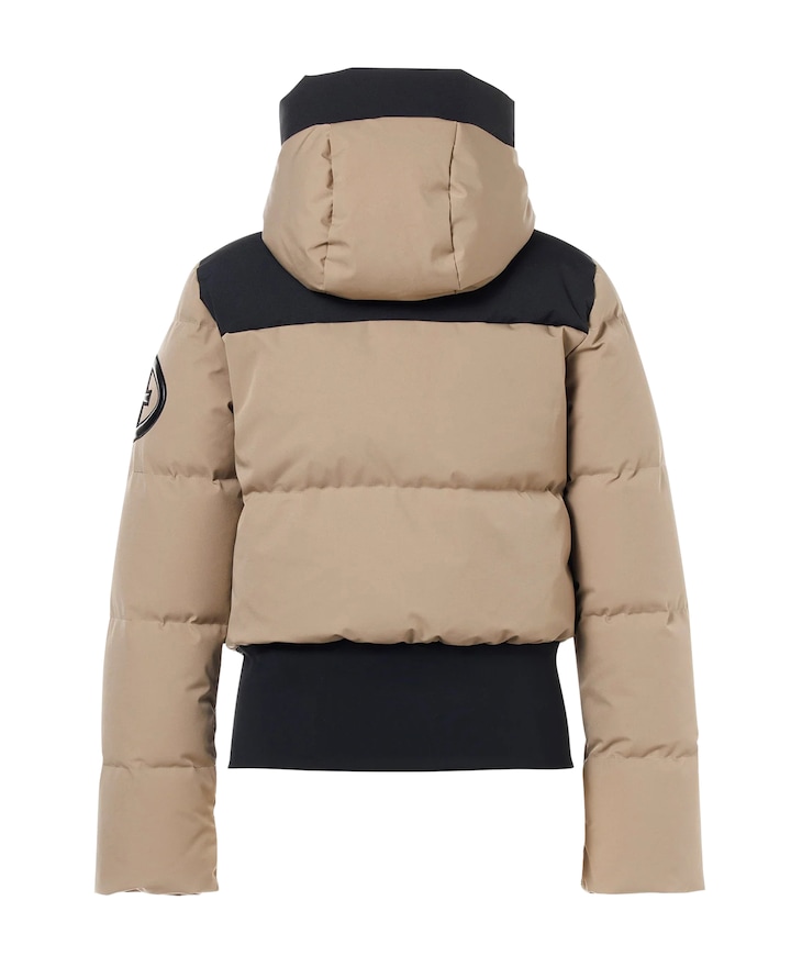 Dames ski-jas beige