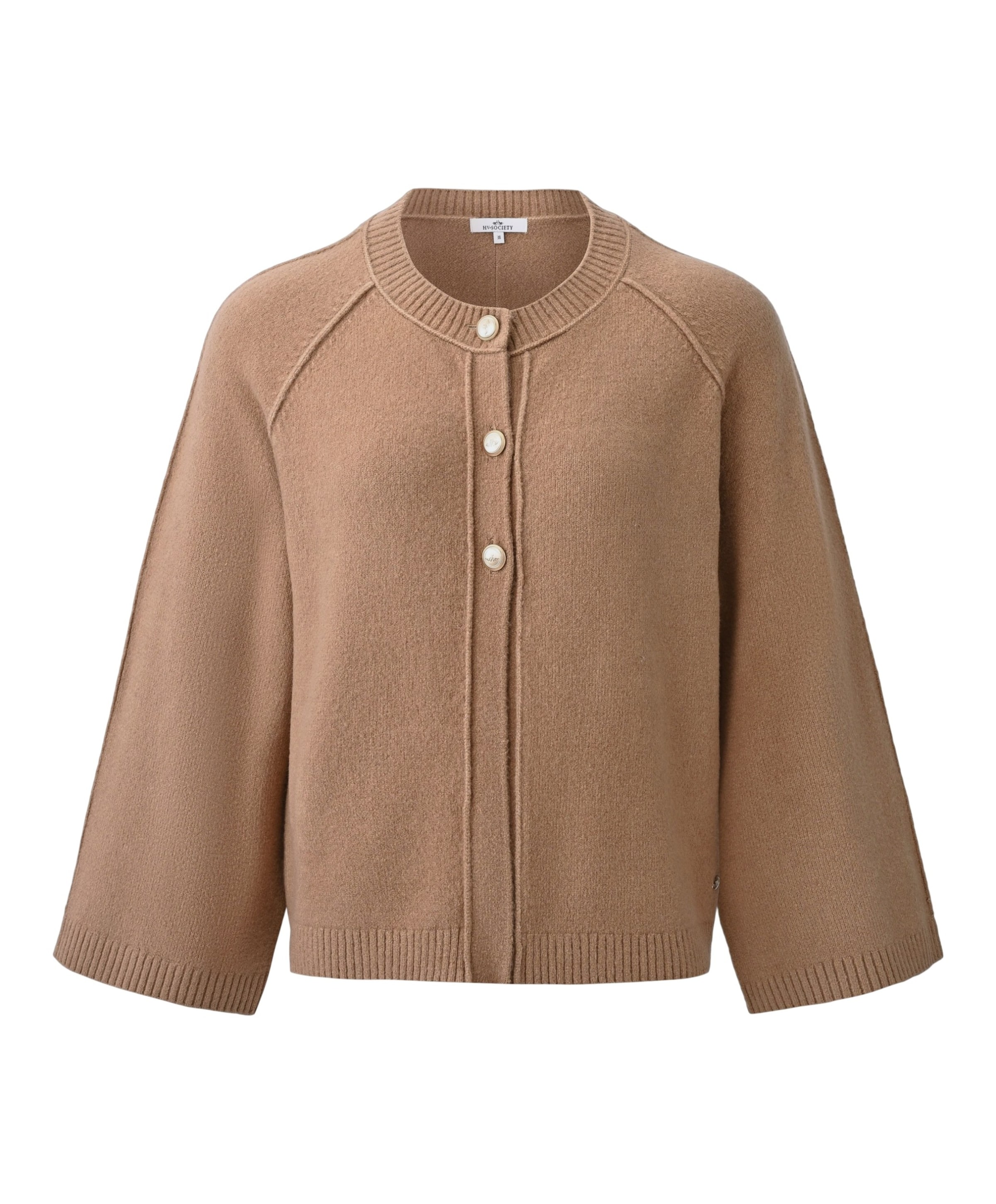 Dames vest beige
