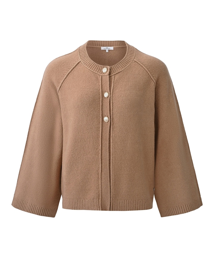 Dames vest beige