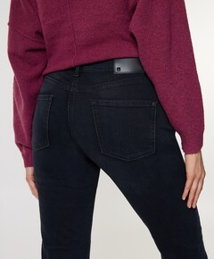 Piper long jeans zwart