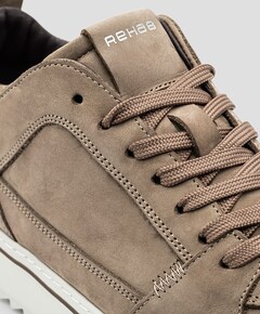 CREON NUB heren sneakers beige