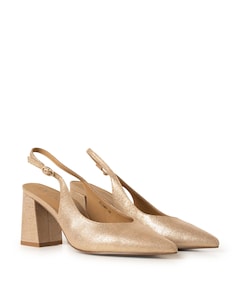 Alfonsa dames slingbacks goud