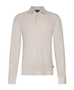 Heren polo beige
