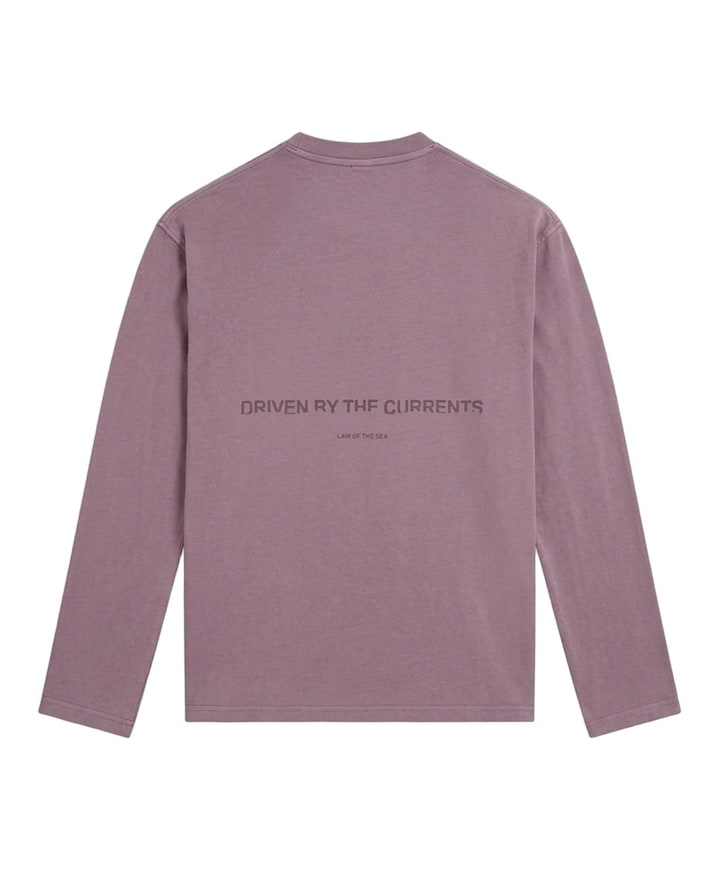 Heren longsleeve roze