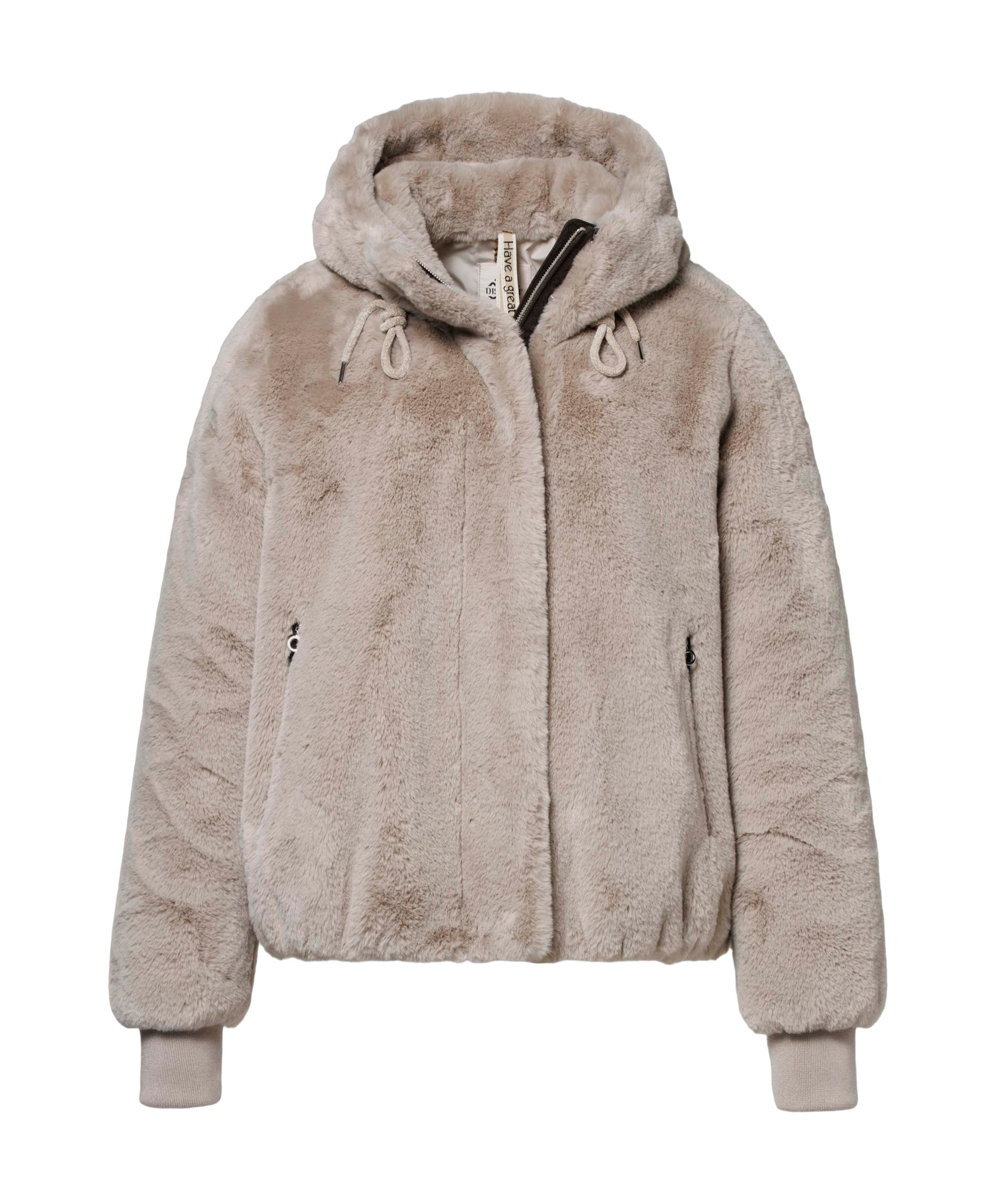 Dames jas beige