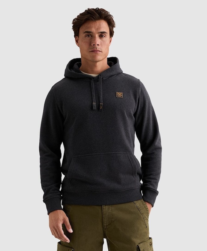 Heren hoodie blauw
