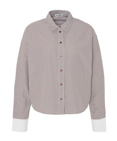 Dames blouse bruin