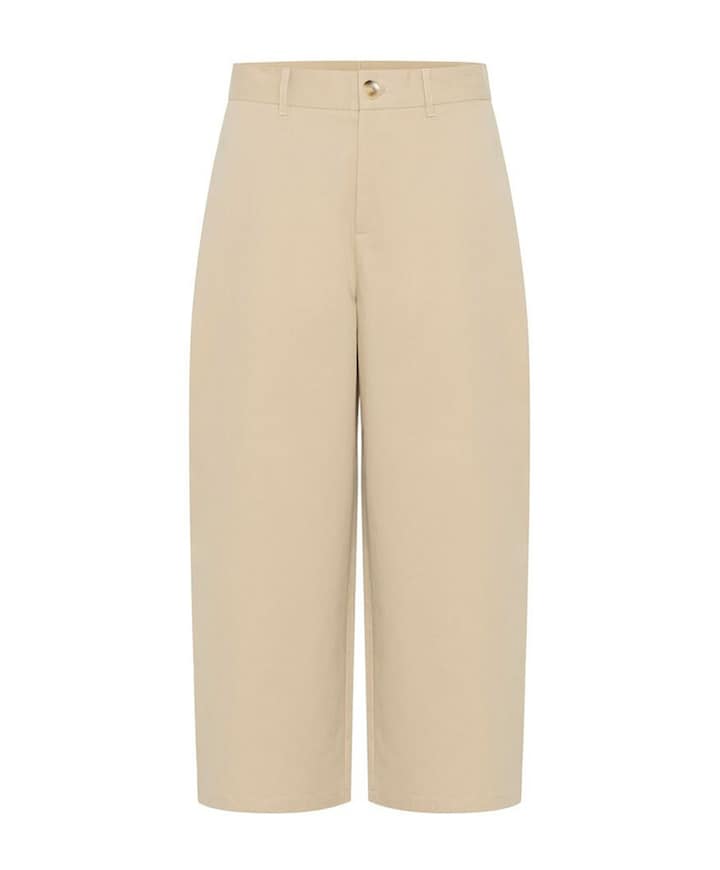 CindyMW dames broek beige