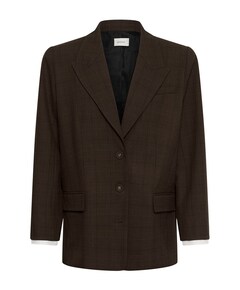 Dames blazer bruin