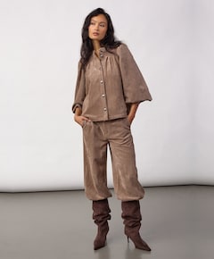 Dames blouse beige