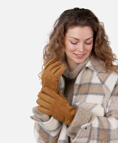 Dames handschoenen bruin