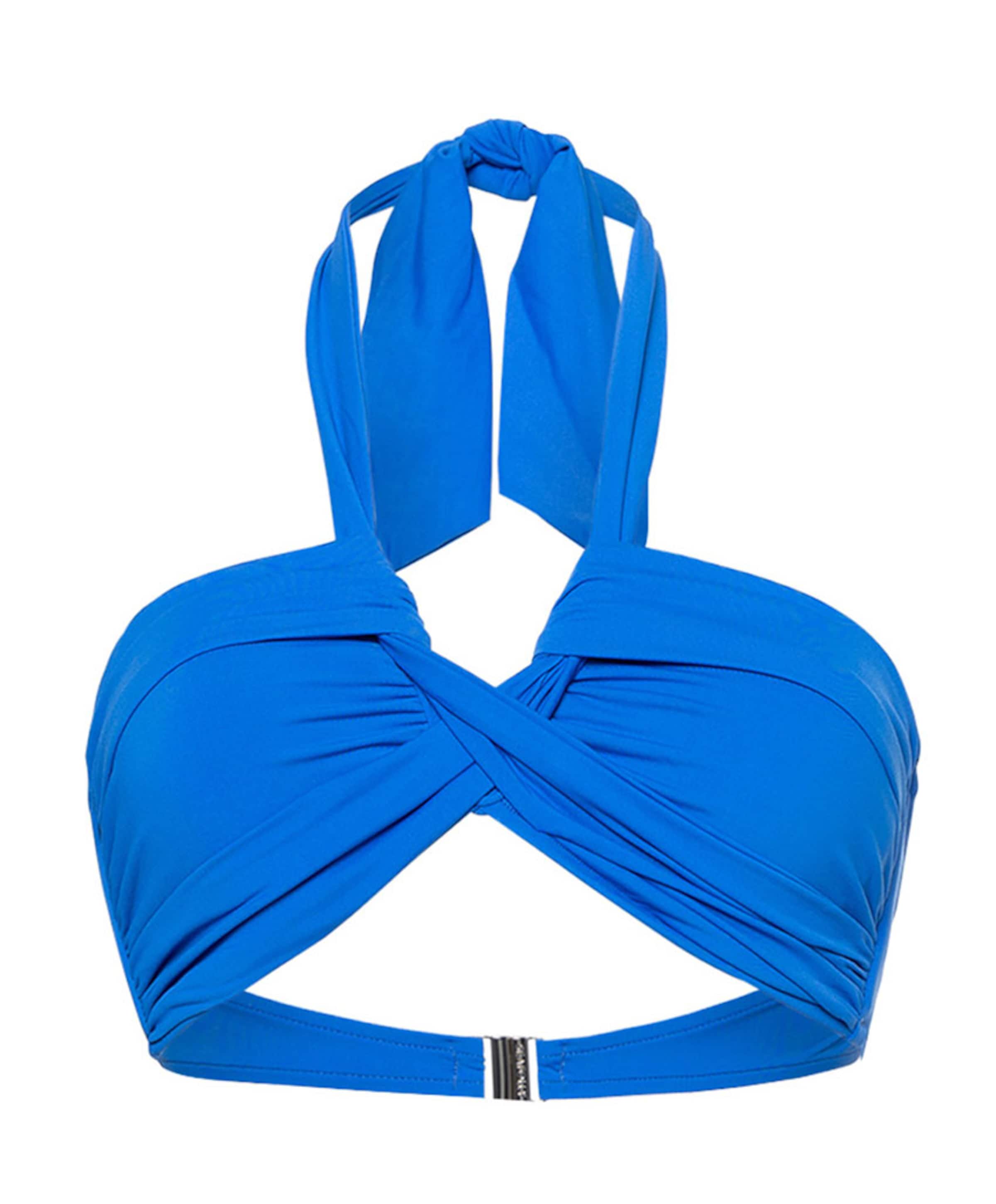Dames bikinitop blauw