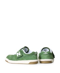480 new-B Hook  & Loop sneakers groen