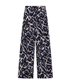 Grace leopard dames broek bruin