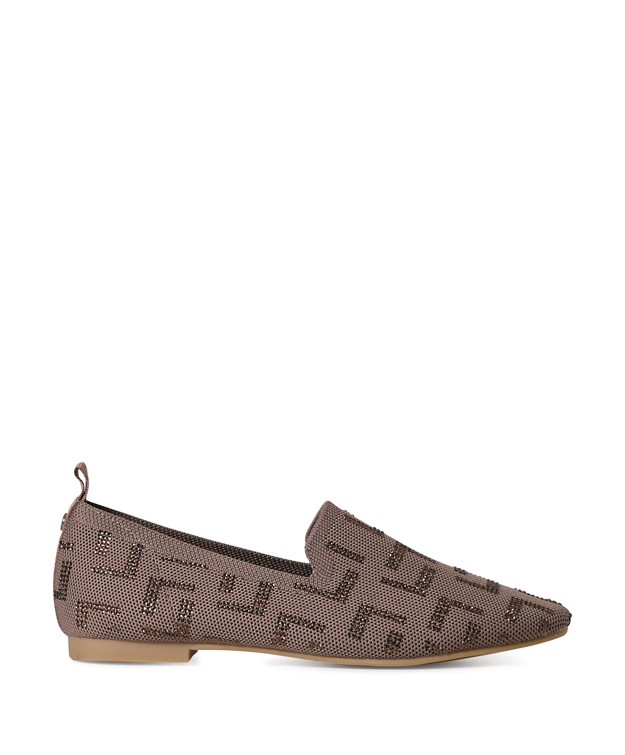 dames loafers bruin