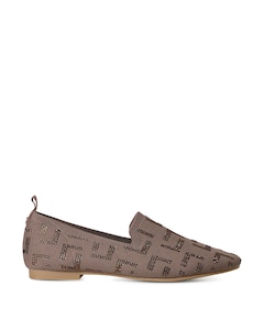 dames loafers bruin
