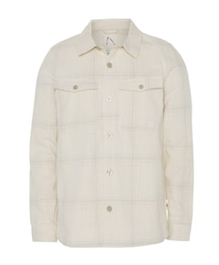 Heren overshirt ecru