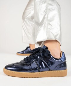 Poona dames sneakers blauw