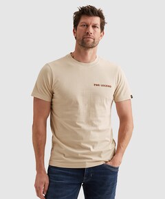 Heren T-shirt ecru
