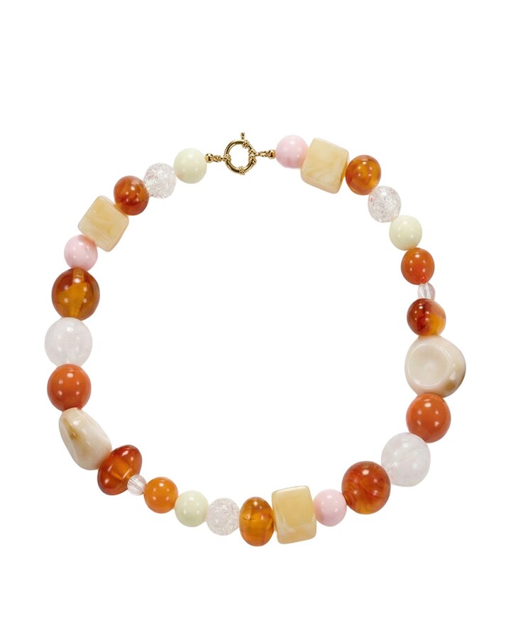 Dames ketting multicolor