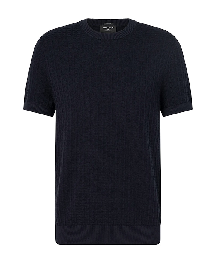Heren T-shirt blauw